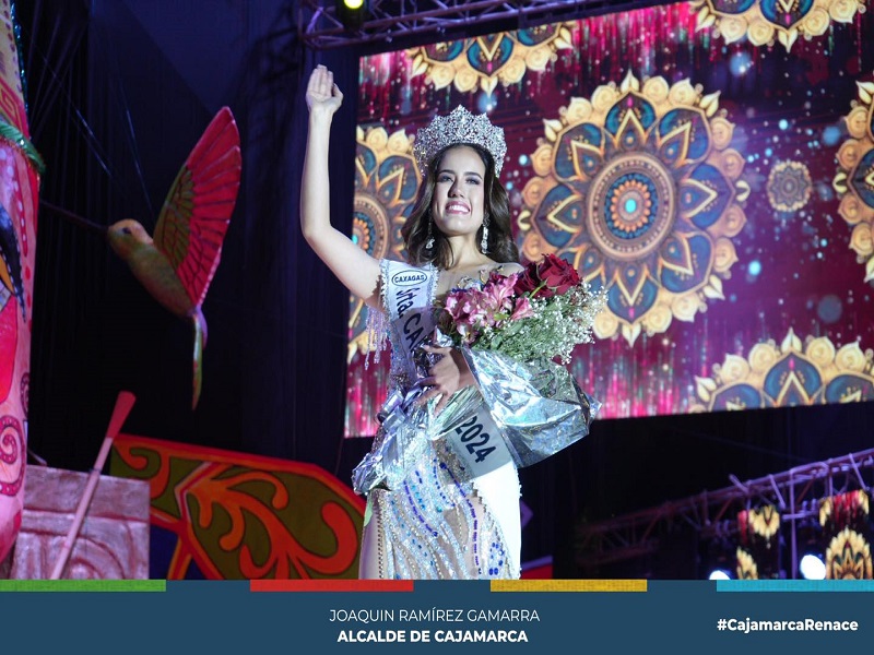 Cajamarca eligió a la reina de su carnaval